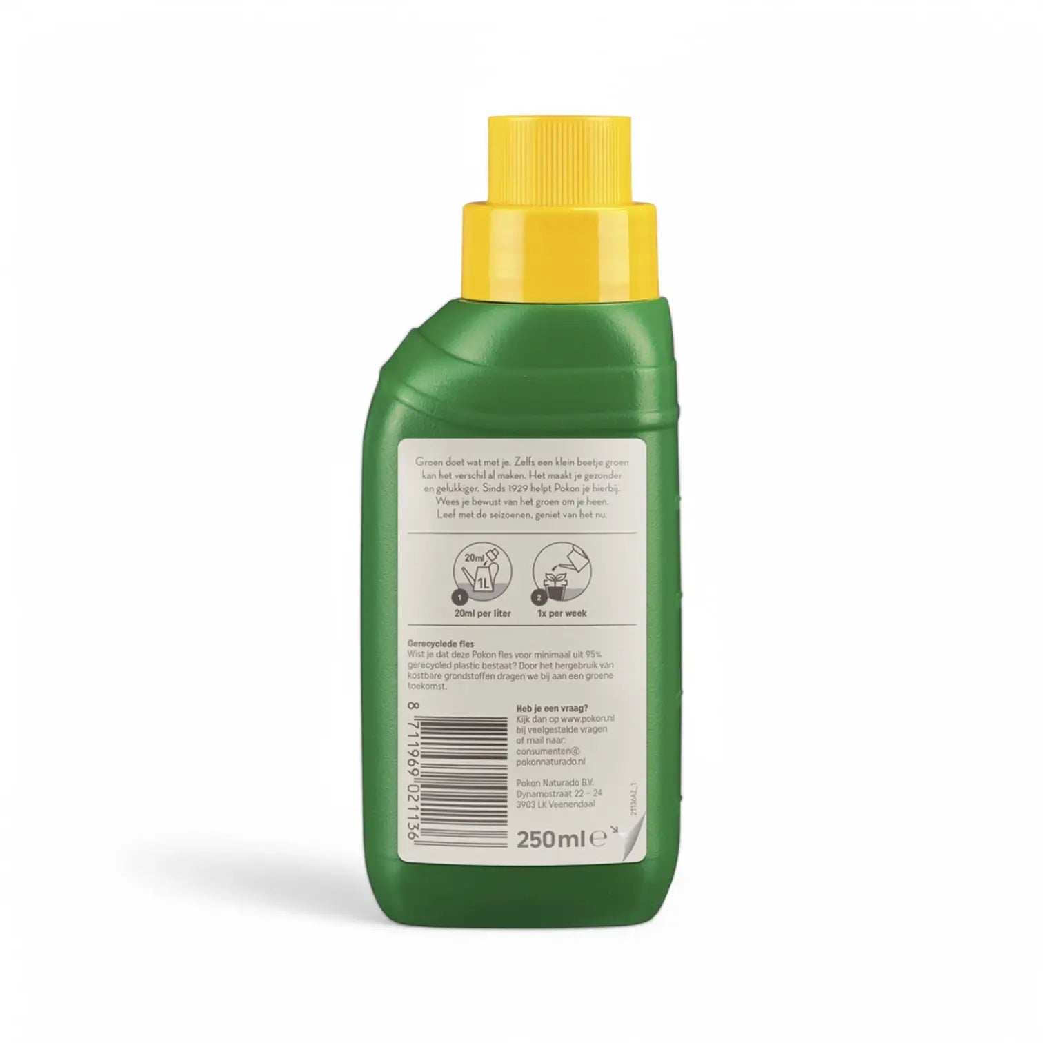 Pokon Flowering Plants Food on white background, product photo 2.