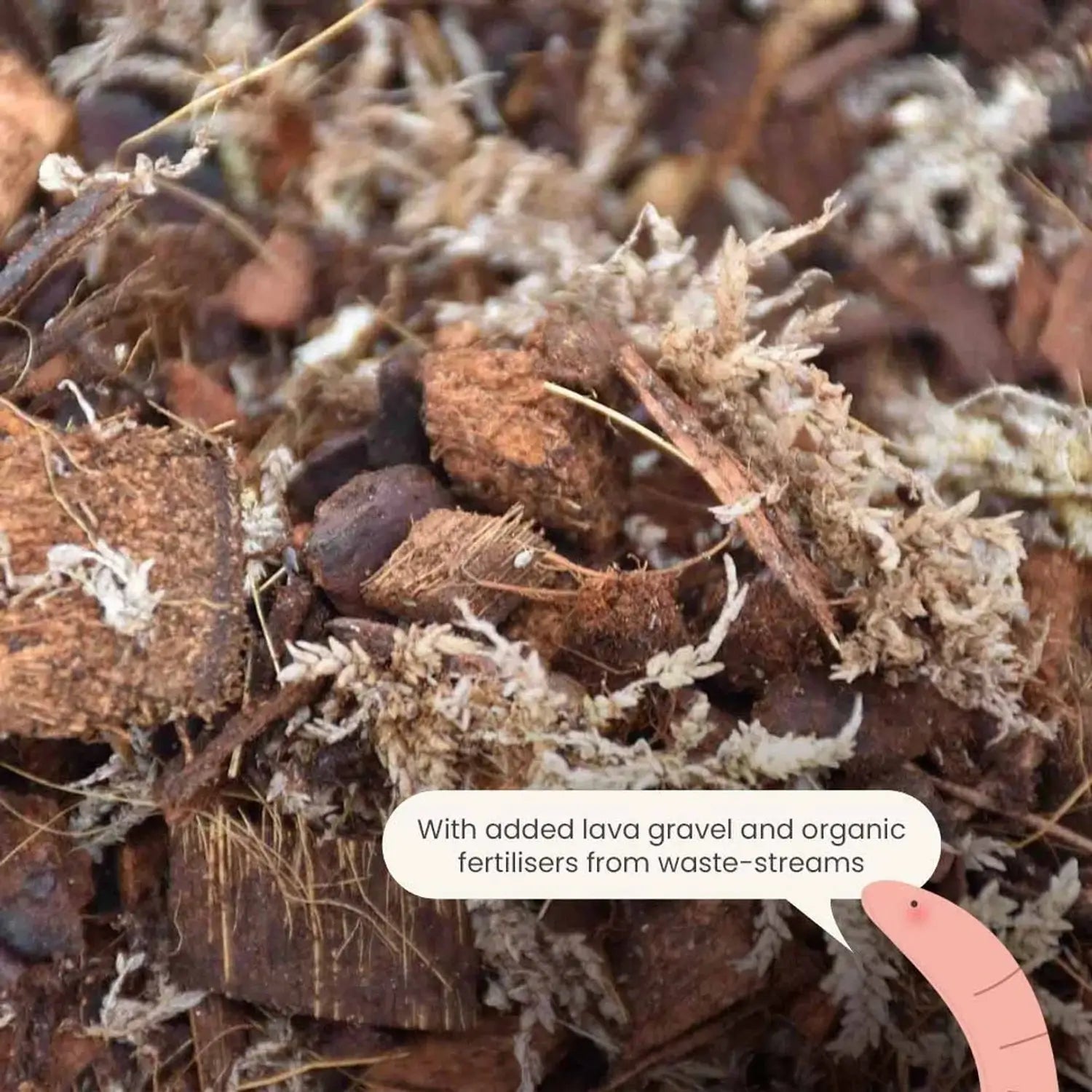 Orchid Potting Mix on white background, product photo 6.