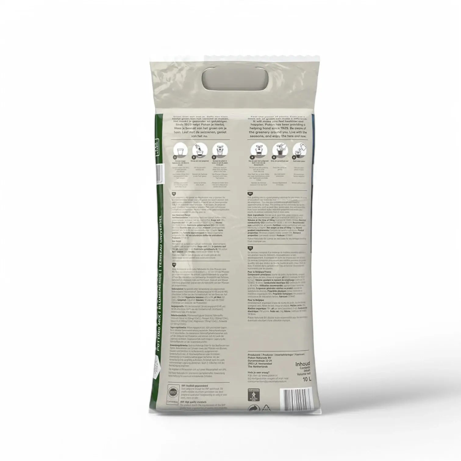 Pokon Universal-Pflanzenerde auf weißem Hintergrund, Produktfoto 4.