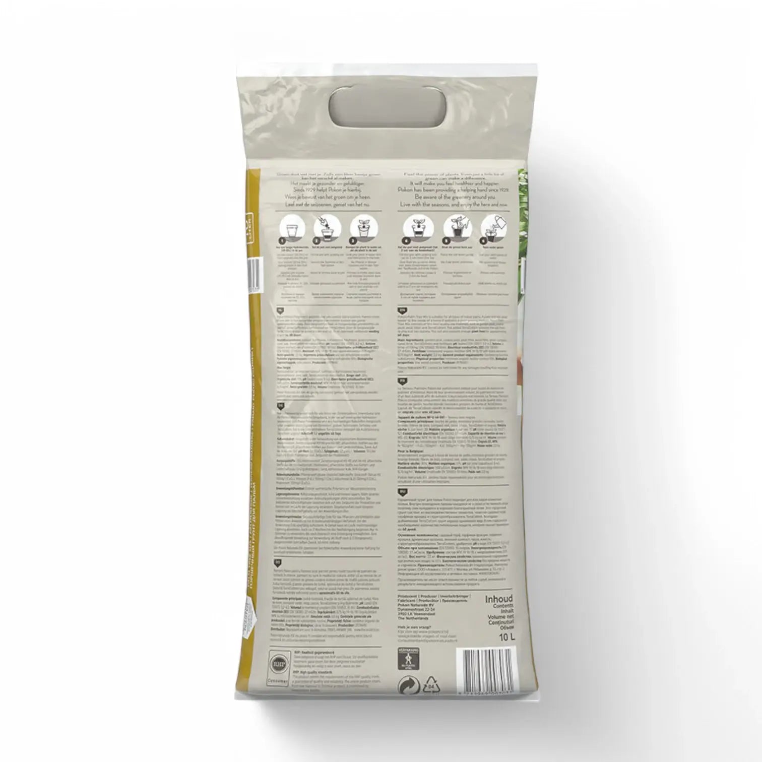 Pokon Palm Potting Soil on white background, product photo 5.