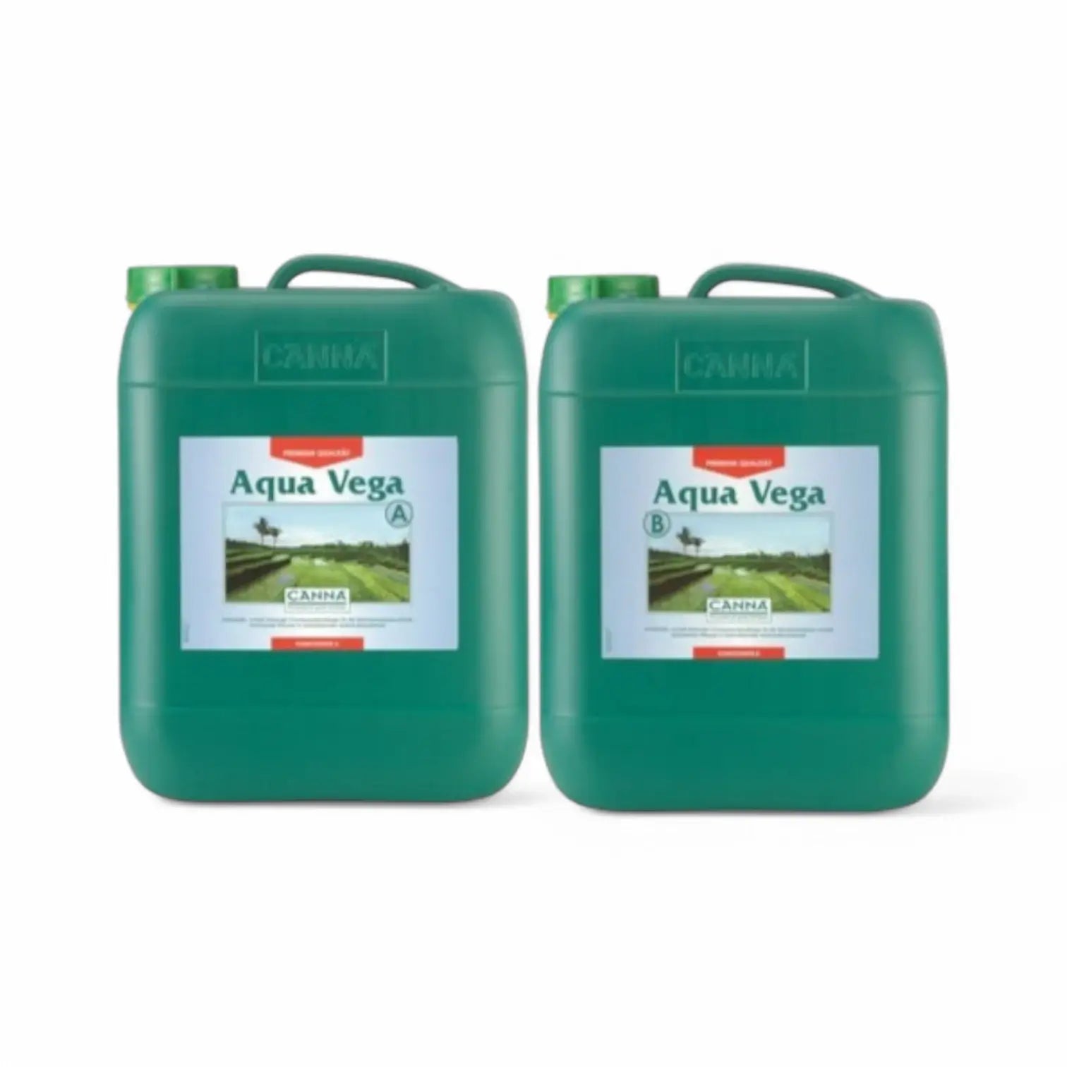 Canna Aqua Vega A+B vor weißem Hintergrund, Produktfoto 2.