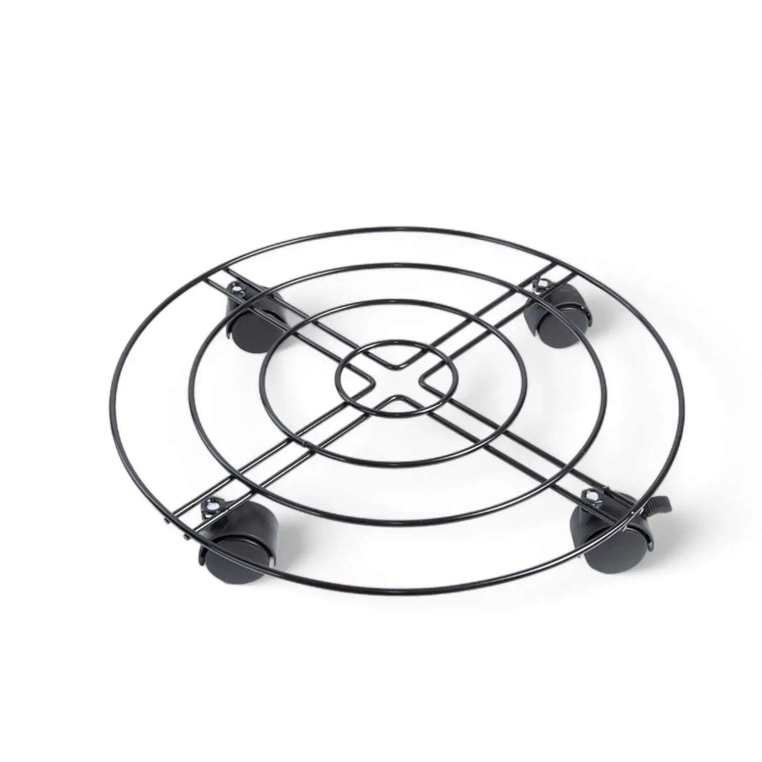 Metal Plant Trolley on white background, product photo 5.