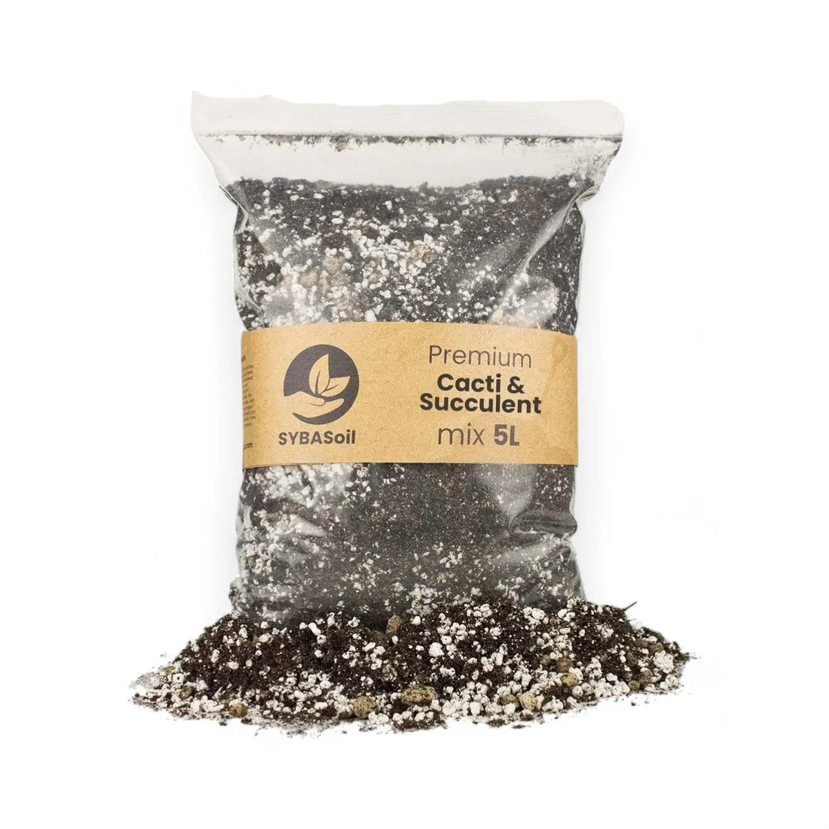 Kakteen- & Sukkulenten-Substratmischung auf weißem Hintergrund, Produktfoto 9.