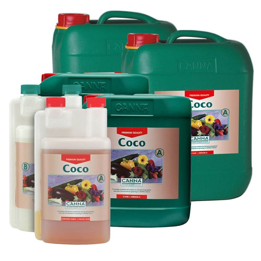 Canna Coco A + B main product photo on white background.