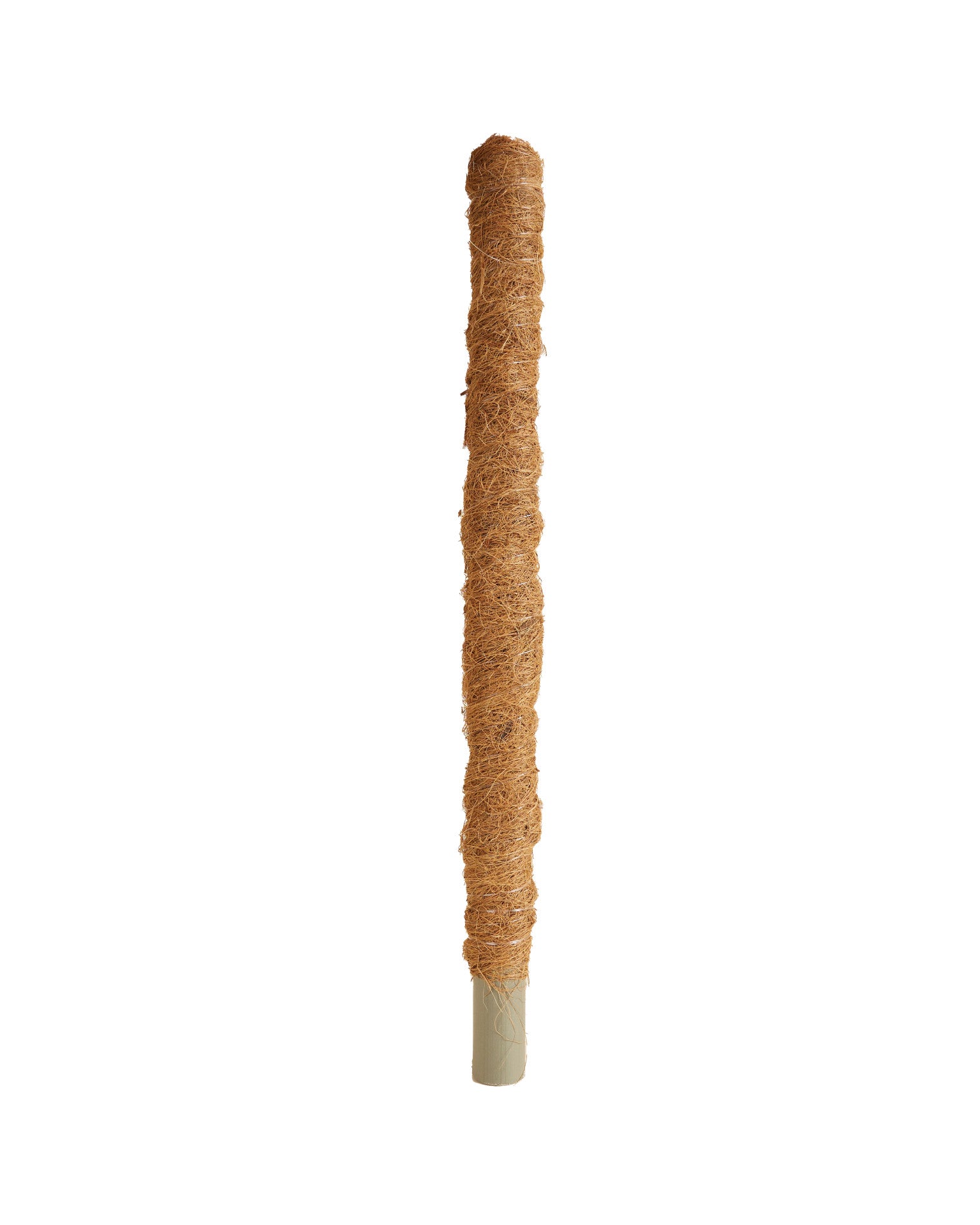 Kokosfaserstäbe (30–150 cm) – Produktfoto auf weißem Hintergrund.