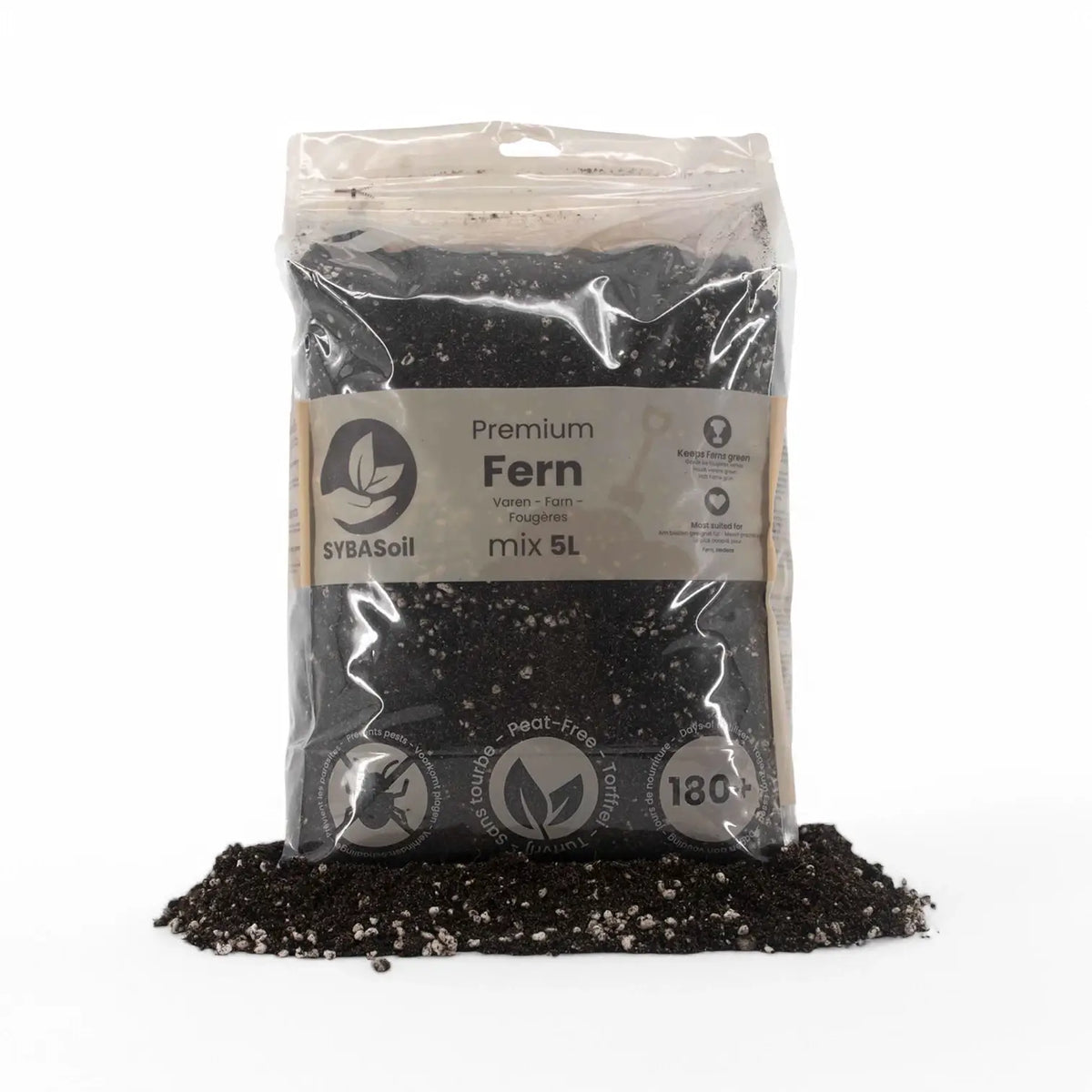 Fern Soil Mix main product photo on white background.