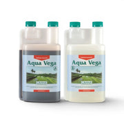 CANNA Aqua Vega A+B 1 L bottle set on a white background