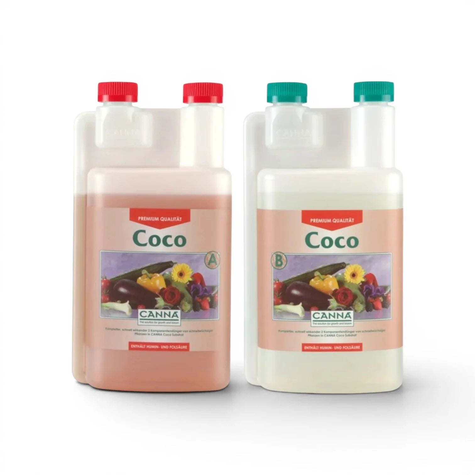 CANNA Coco A+B 1 L bottle set on a white background