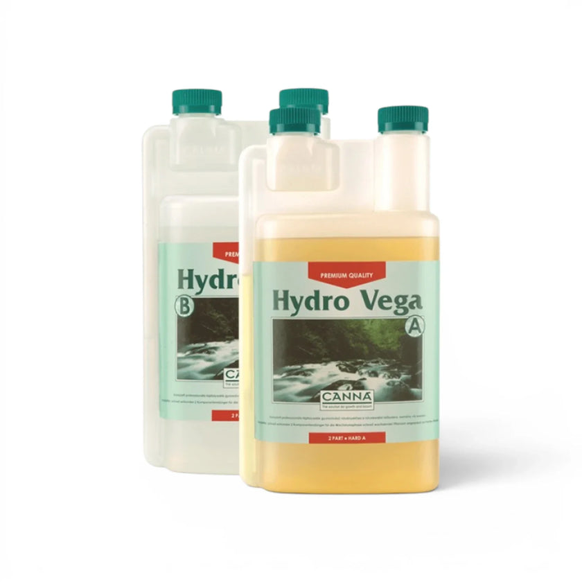 CANNA Hydro Vega A+B 1 L bottle set on a white background