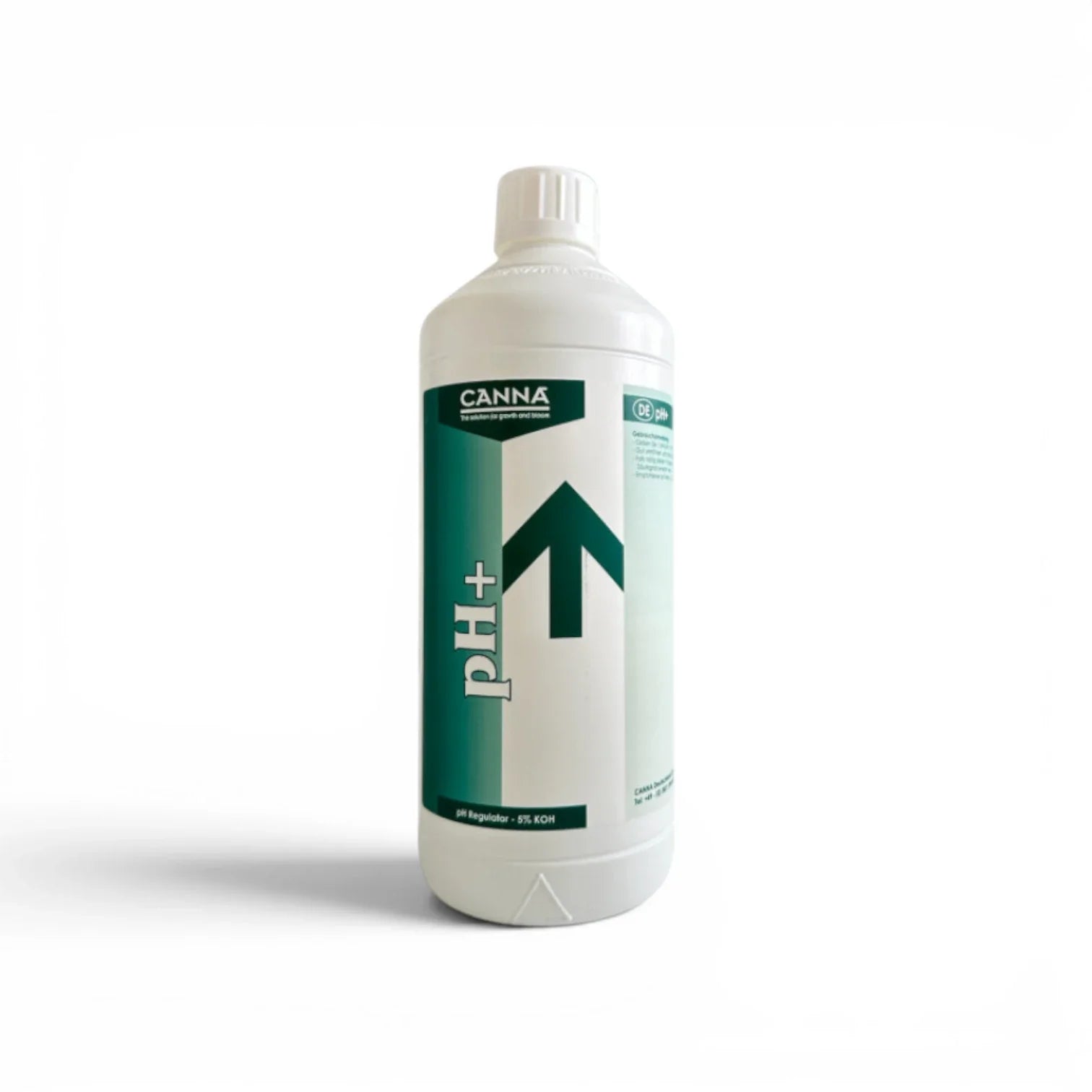 CANNA pH Plus 5% 1 L bottle on a white background