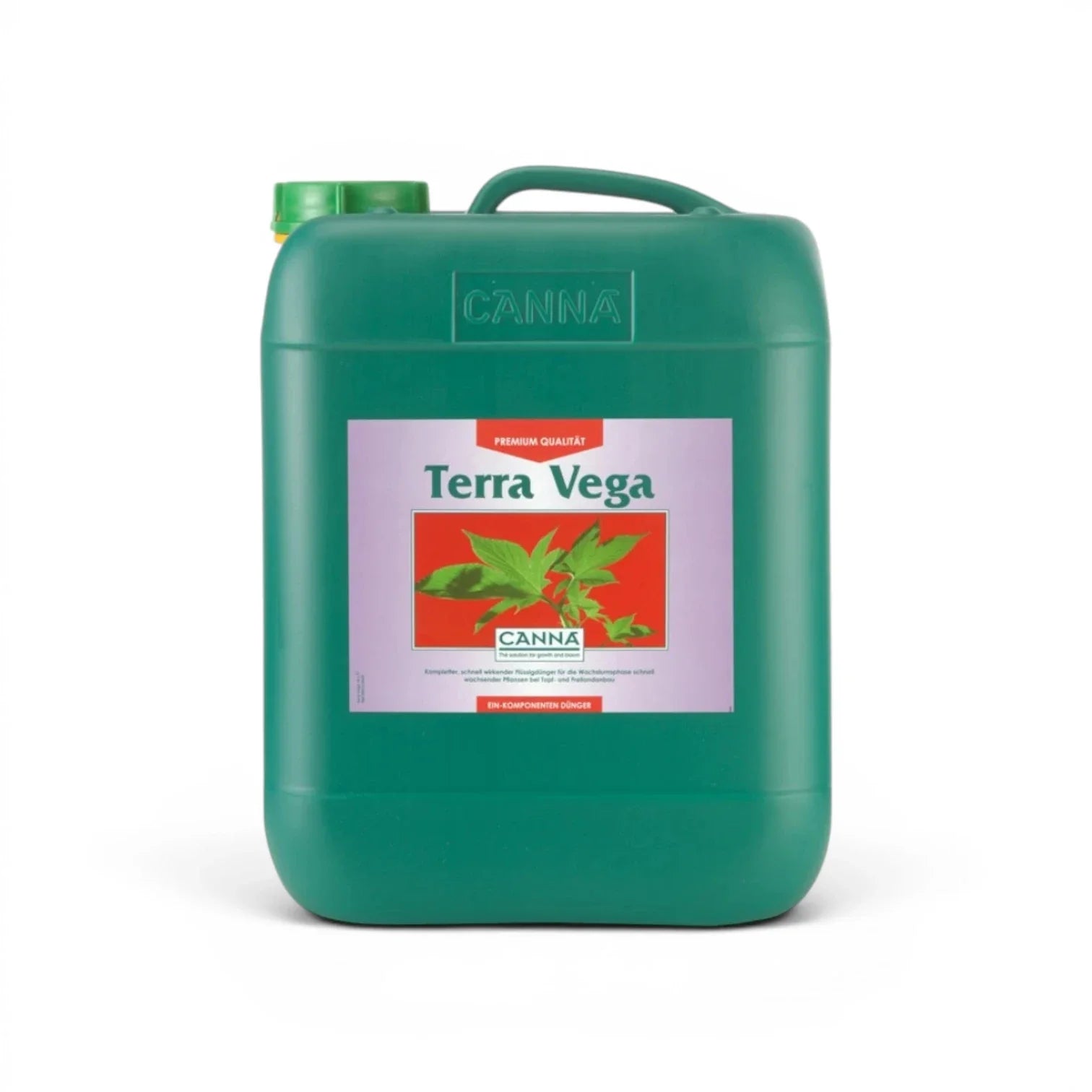 CANNA Terra Vega 10 L bottle on a white background