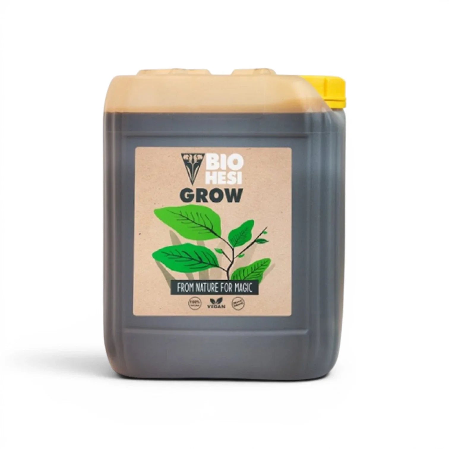 HESI Bio Grow 5 L bottle on a white background