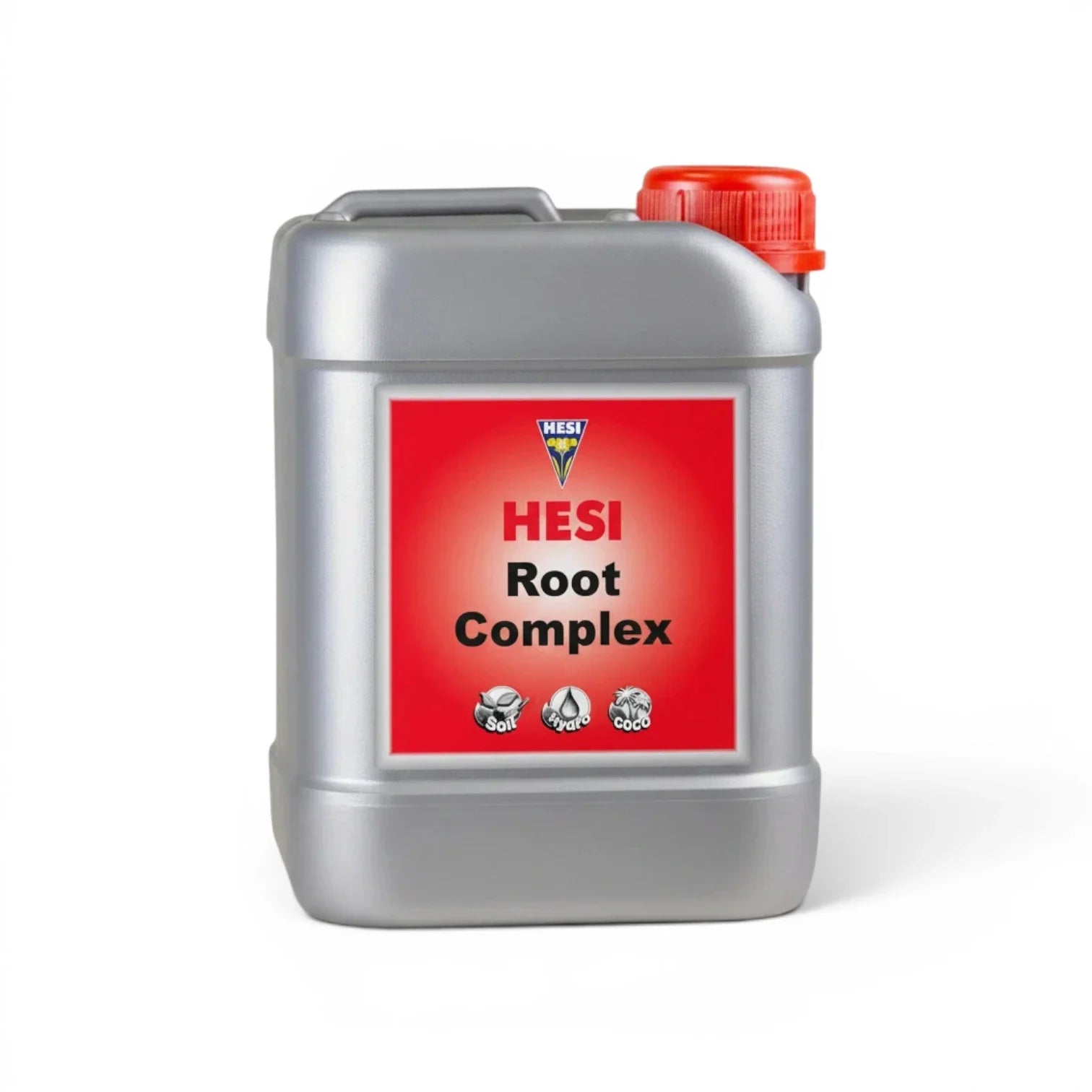 HESI Root Complex 2.5 L bottle on a white background