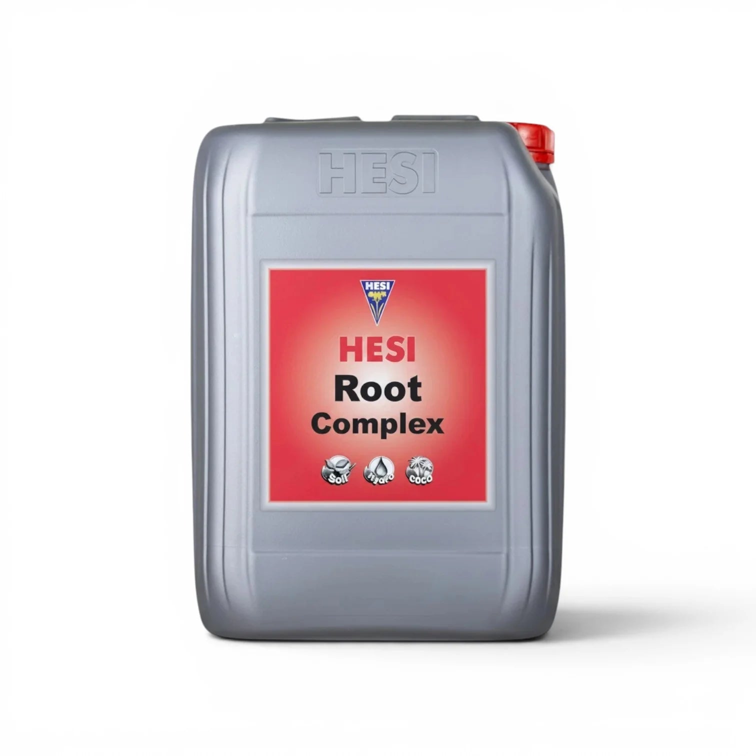 HESI Root Complex 20 L bottle on a white background
