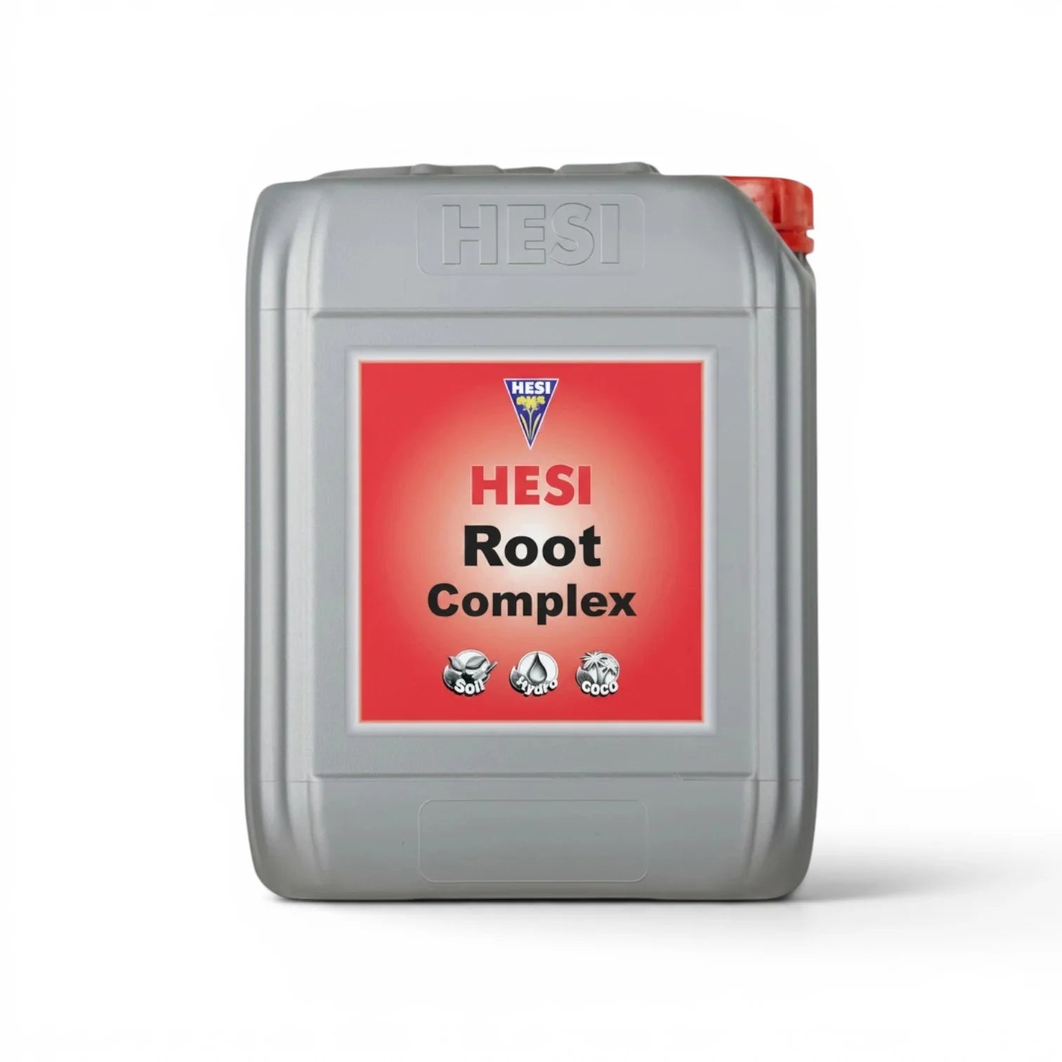 HESI Root Complex 5 L bottle on a white background