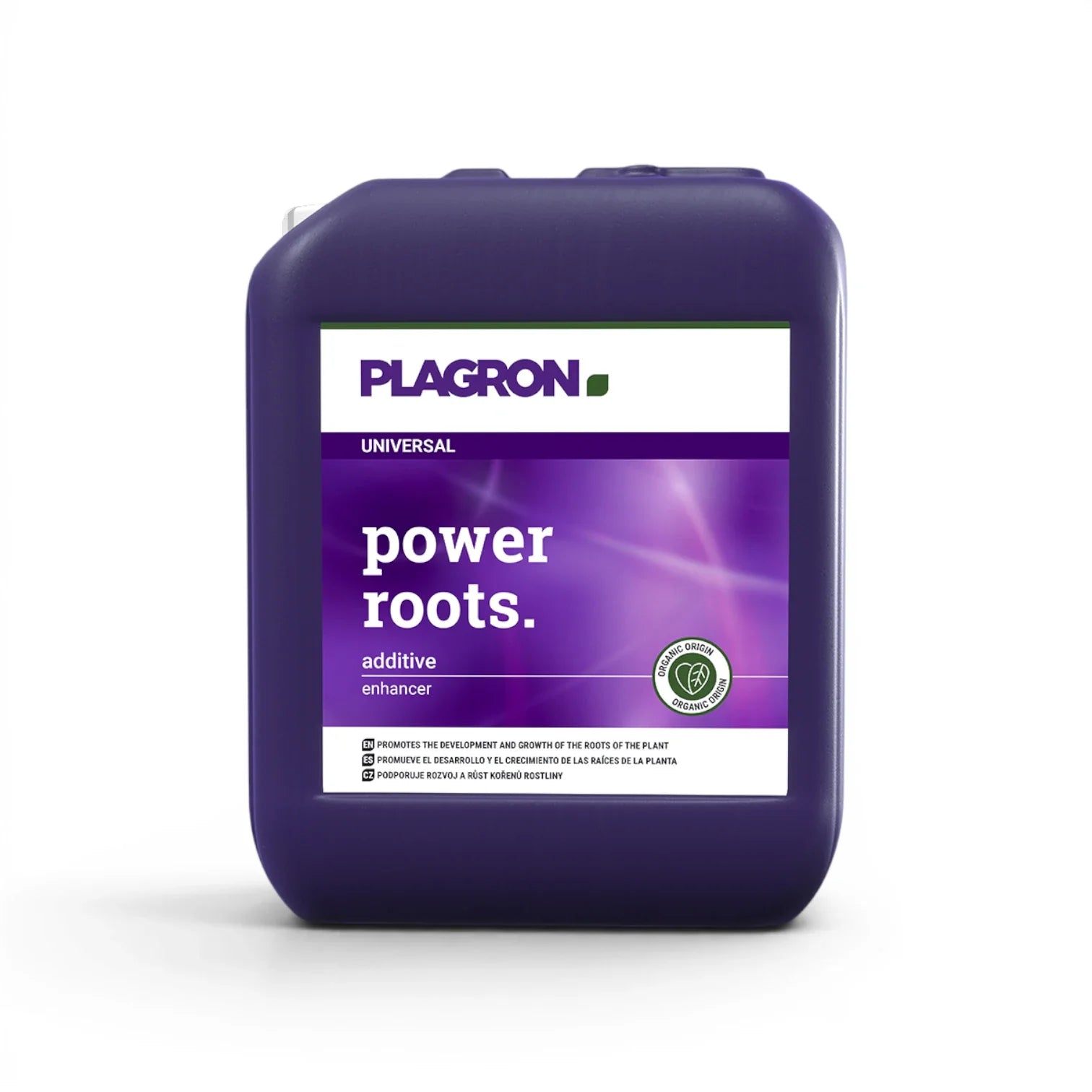 Plagron Power Roots 5 L bottle on a white background