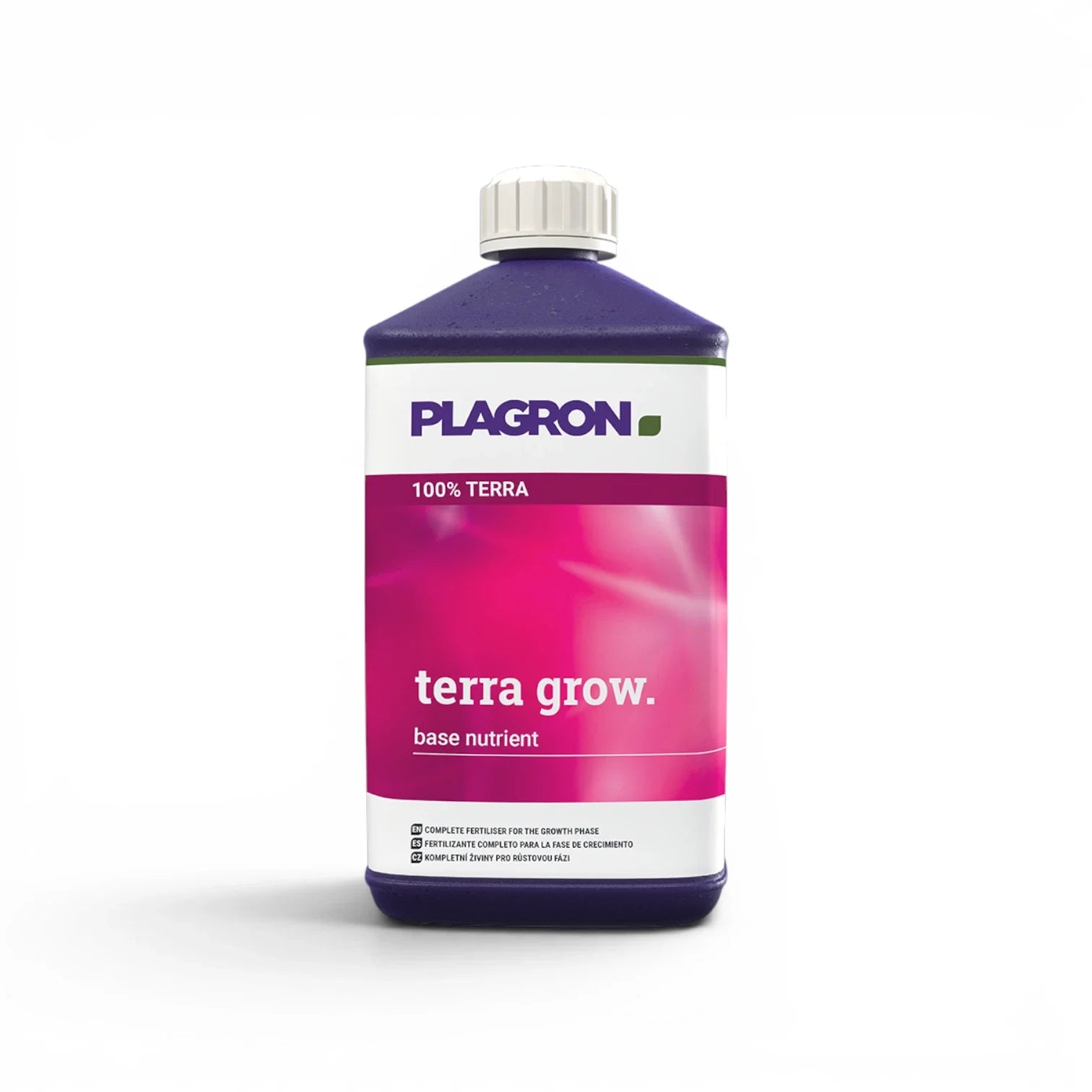 Plagron Terra Grow 1 L bottle on a white background