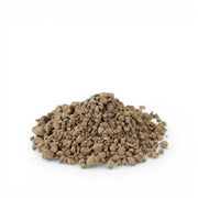 Lava granulate heapon white background