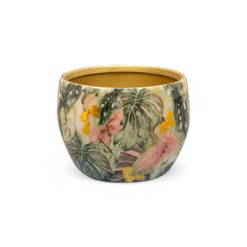 Planter 'Monstera Mystery' main product photo on white background.