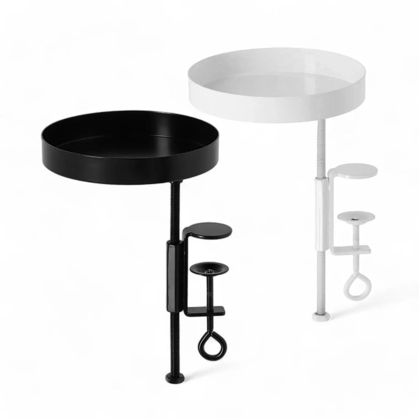 Pot Holder with Clamp on white background.