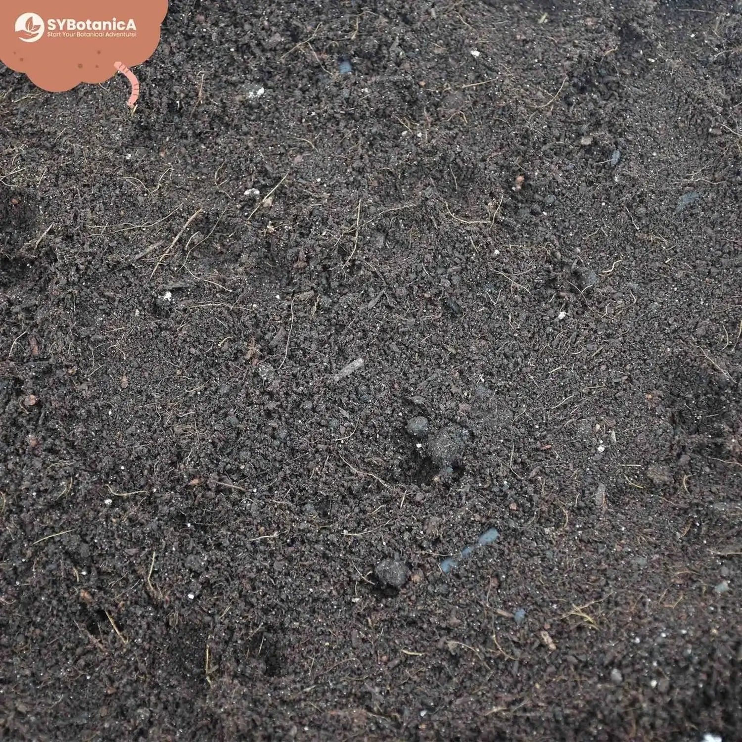 Basis-Substratmischung auf weißem Hintergrund, Produktfoto 3.