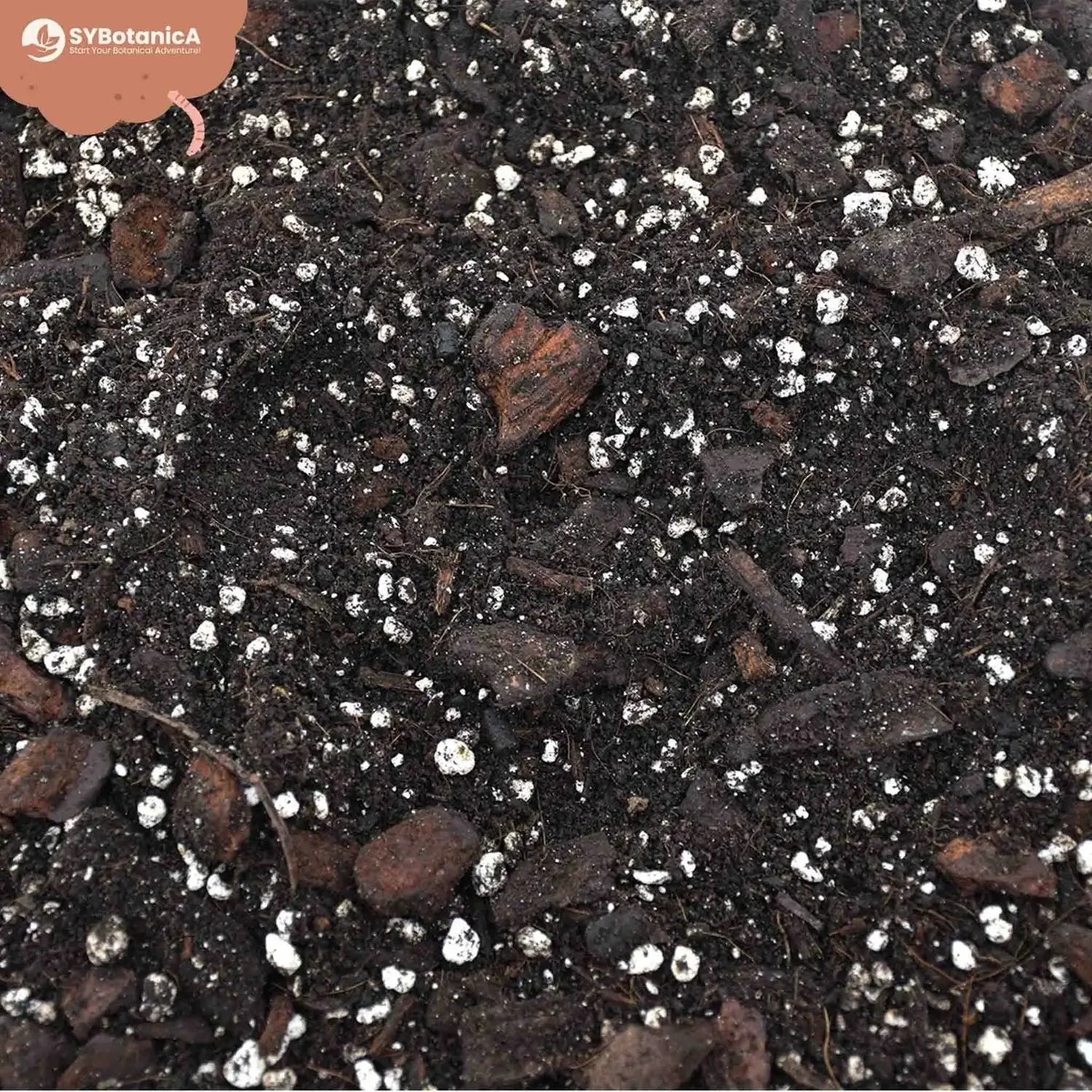 Anthurium Soil Mix on white background, product photo 10.