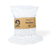 Perlite on white background, product photo 5.