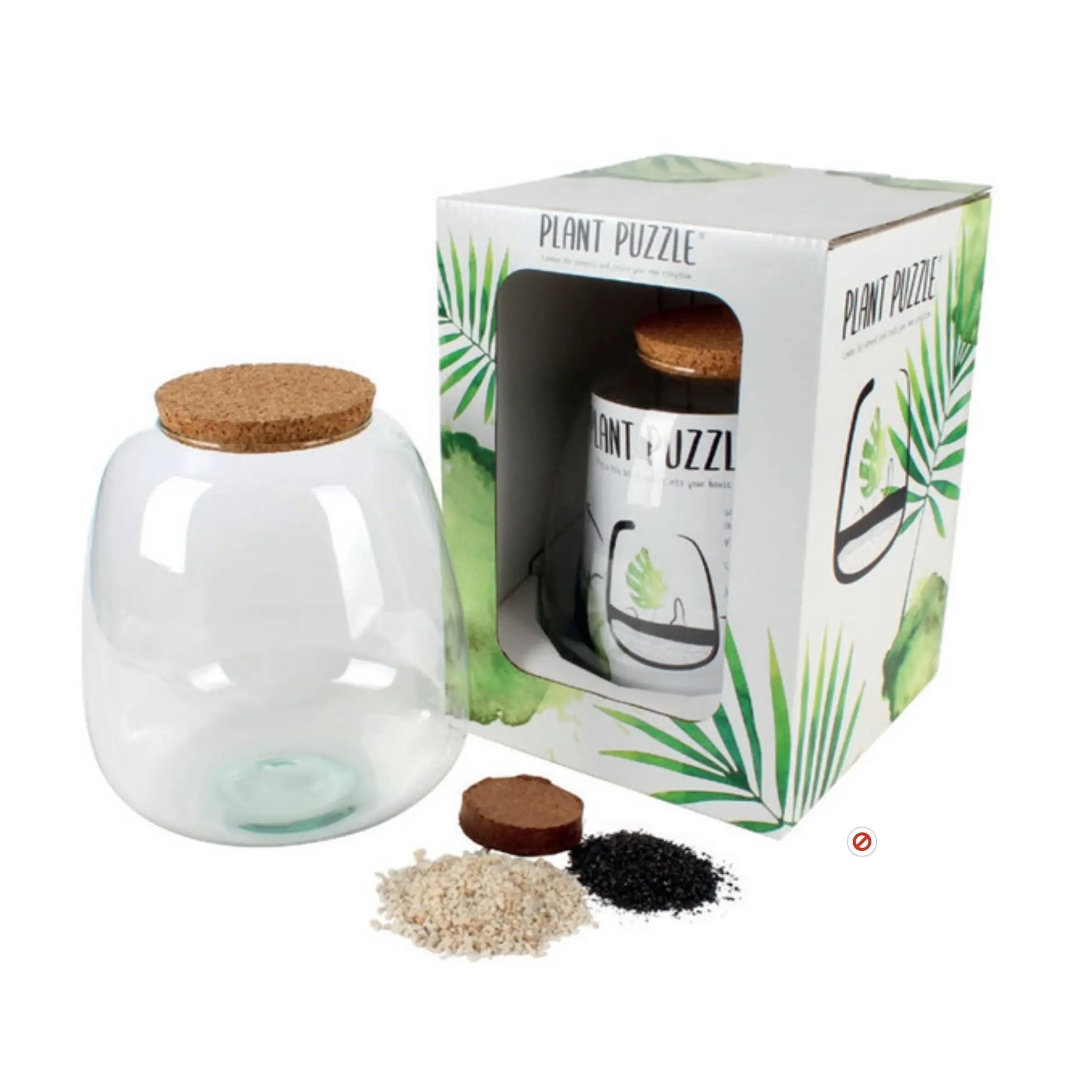 Basic Plant Puzzle Set main product photo on white background.