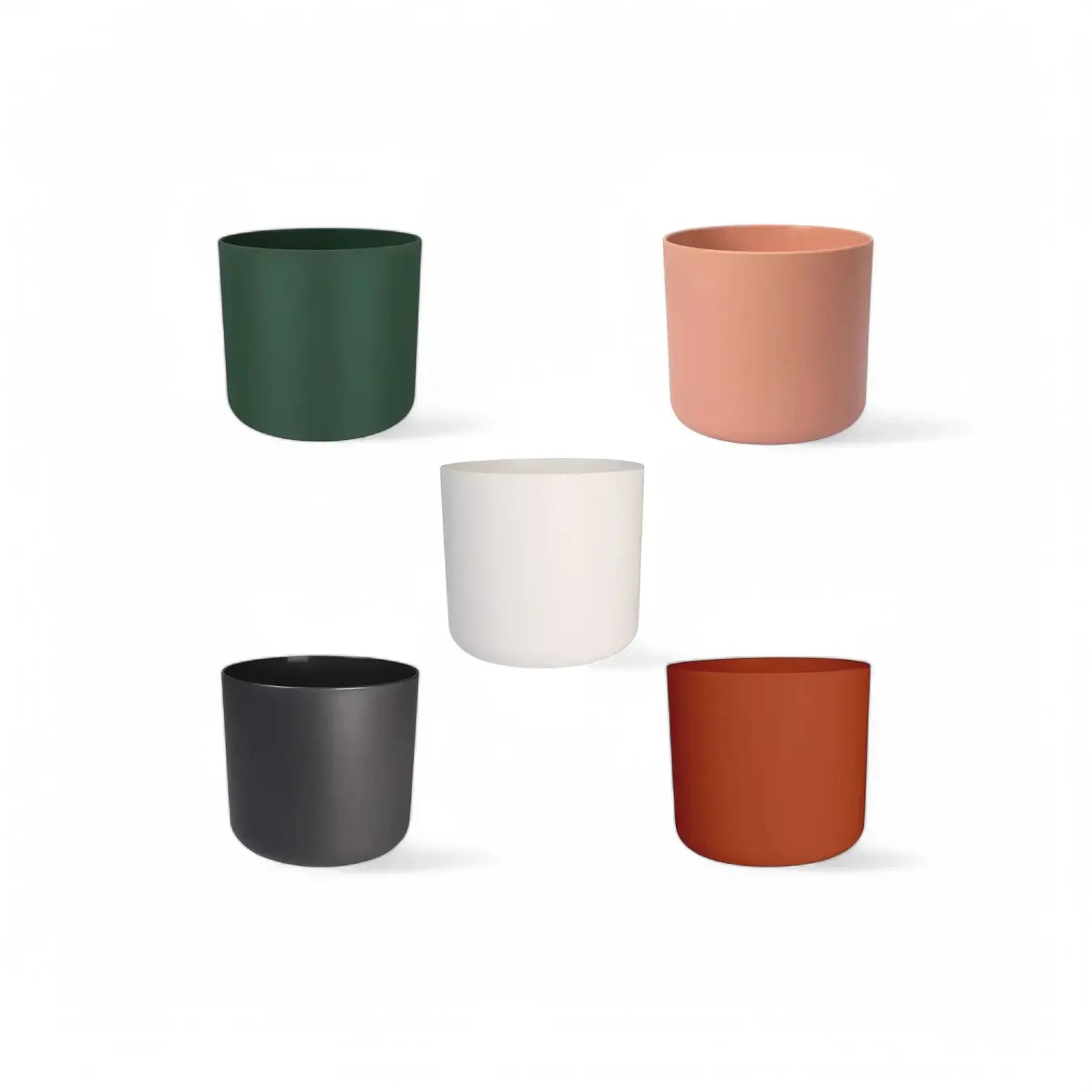 Planter 'b.for soft round' main product photo on white background.