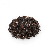 Heap of Anthurium potting mix on a white background