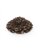 Heap of Anthurium potting mix on a white background