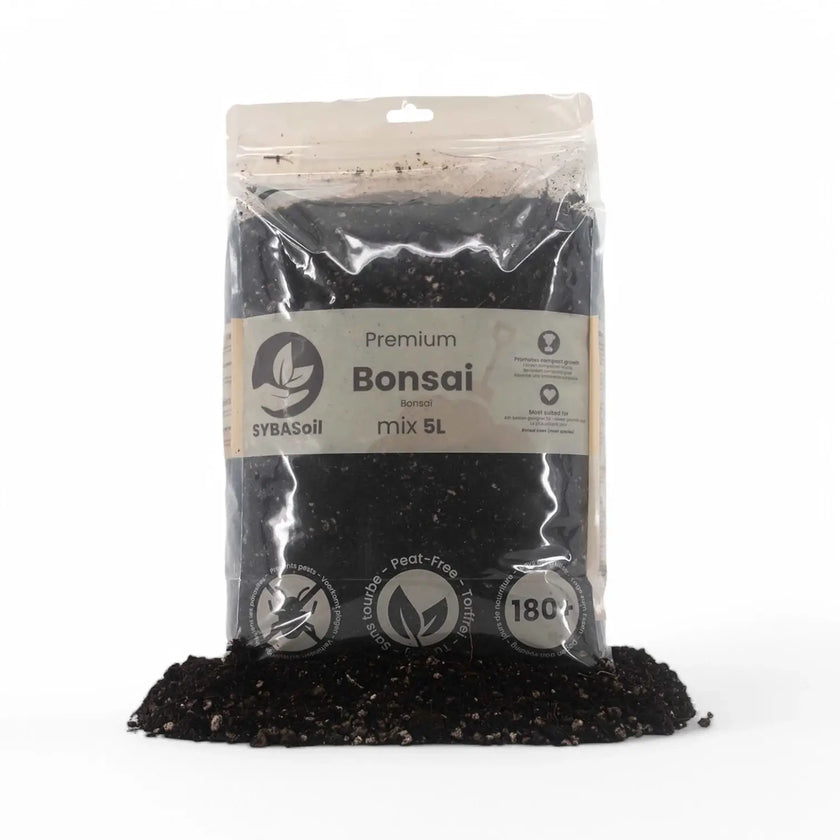 Bonsai-Substratmischung – Haupt-Produktfoto auf weißem Hintergrund.