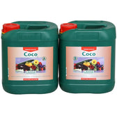 Canna Coco A + B vor weißem Hintergrund, Produktfoto 4.