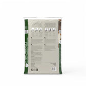 Expanded Clay Balls (LECA) Pokon on white background.