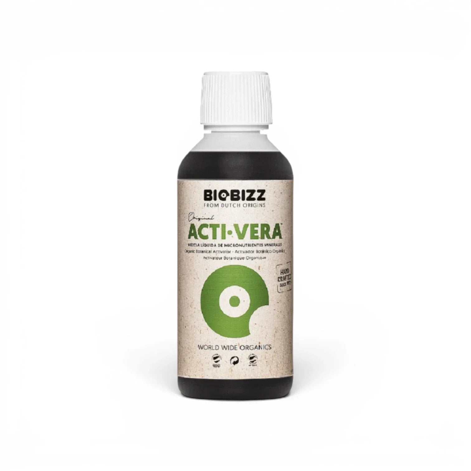 Biobizz Acti Vera 250 ml bottle on a white background