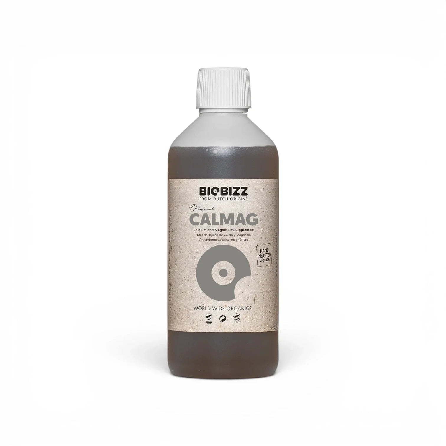 Biobizz Calmag 500 ml bottle on a white background