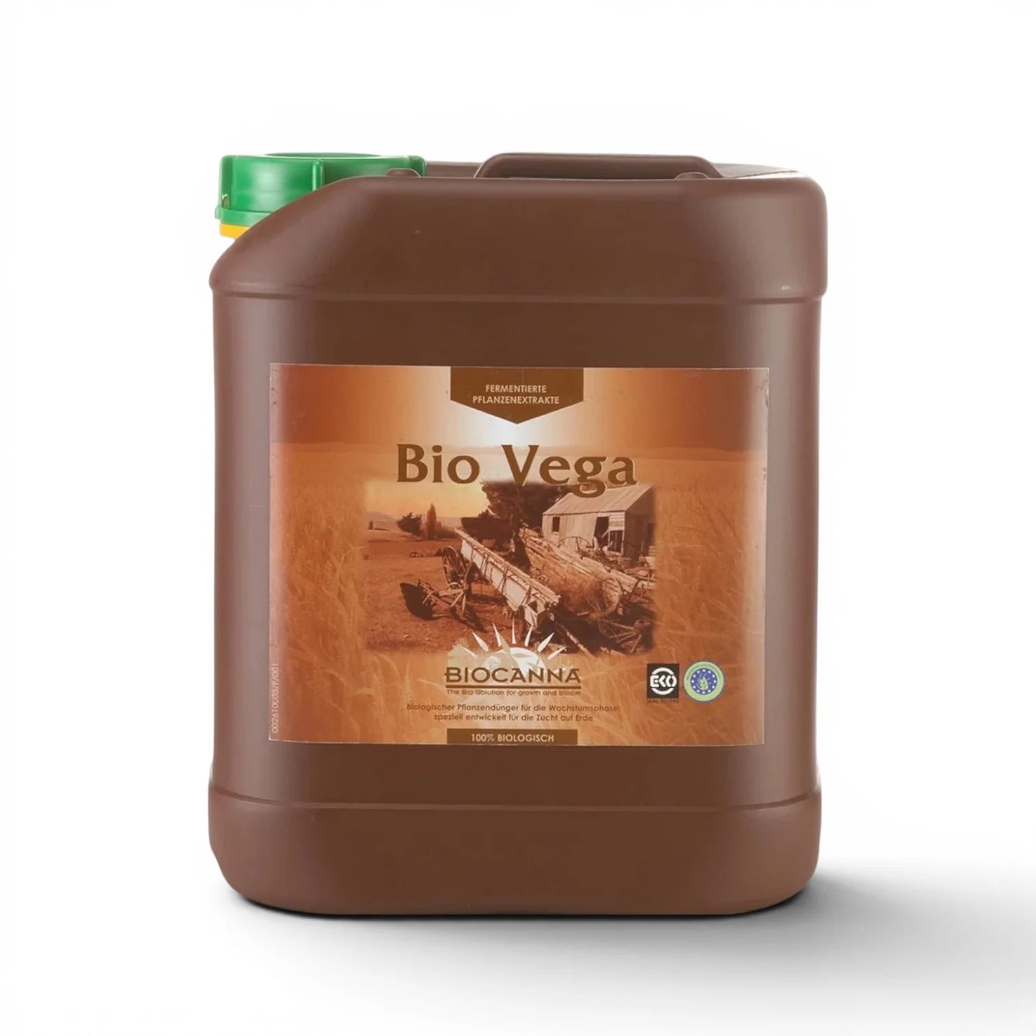 BIOCANNA Bio Vega 5 L bottle on a white background