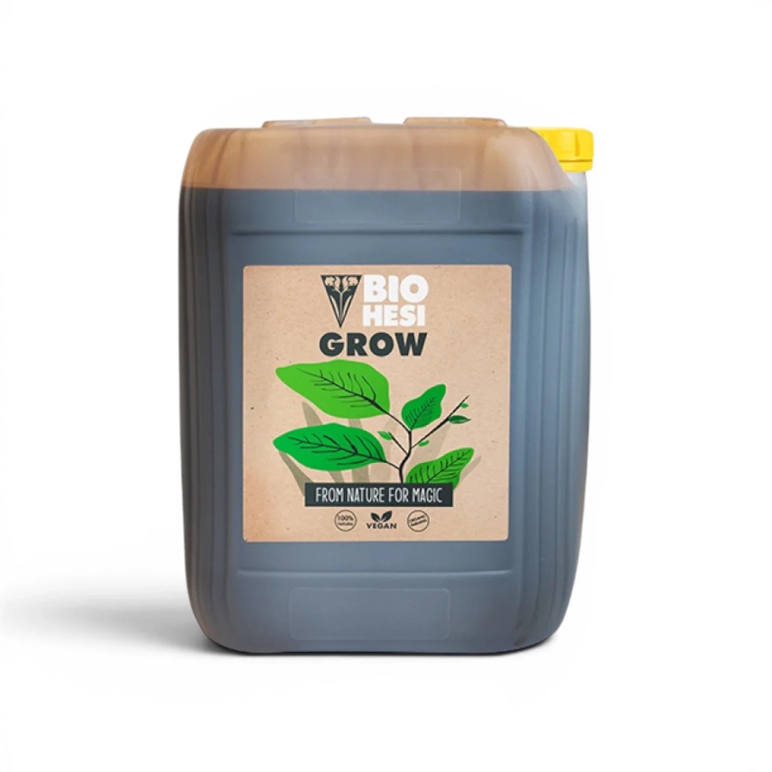 HESI Bio Grow 20 L bottle on a white background