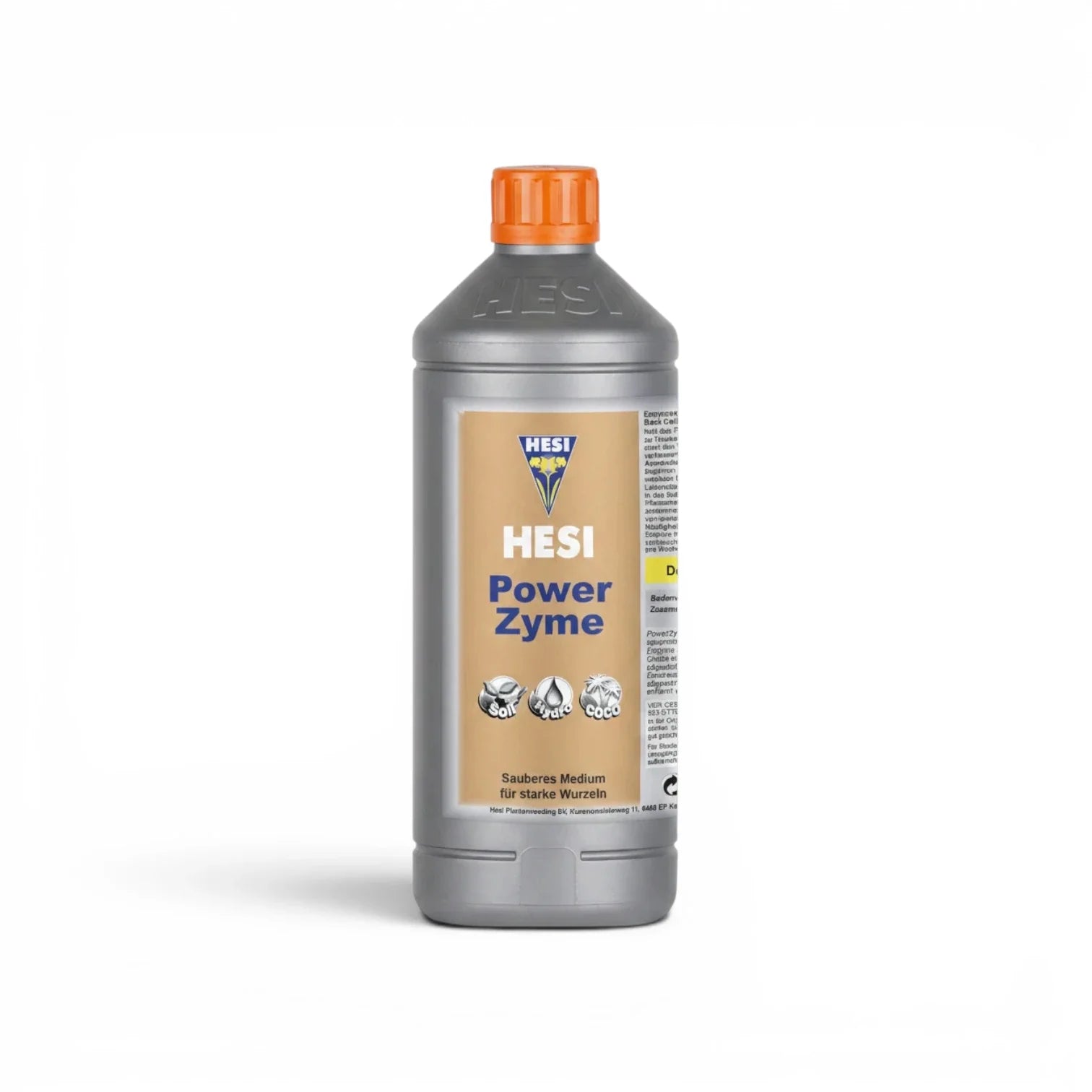 HESI PowerZyme 1 L bottle on a white background
