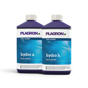 Plagron Hydro A+B 1 L bottle set on a white background