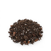 Heap of Hoya potting mix on a white background