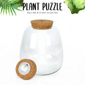 Terrariumglas 'Plant Puzzle' vor weißem Hintergrund, Produktfoto 5.