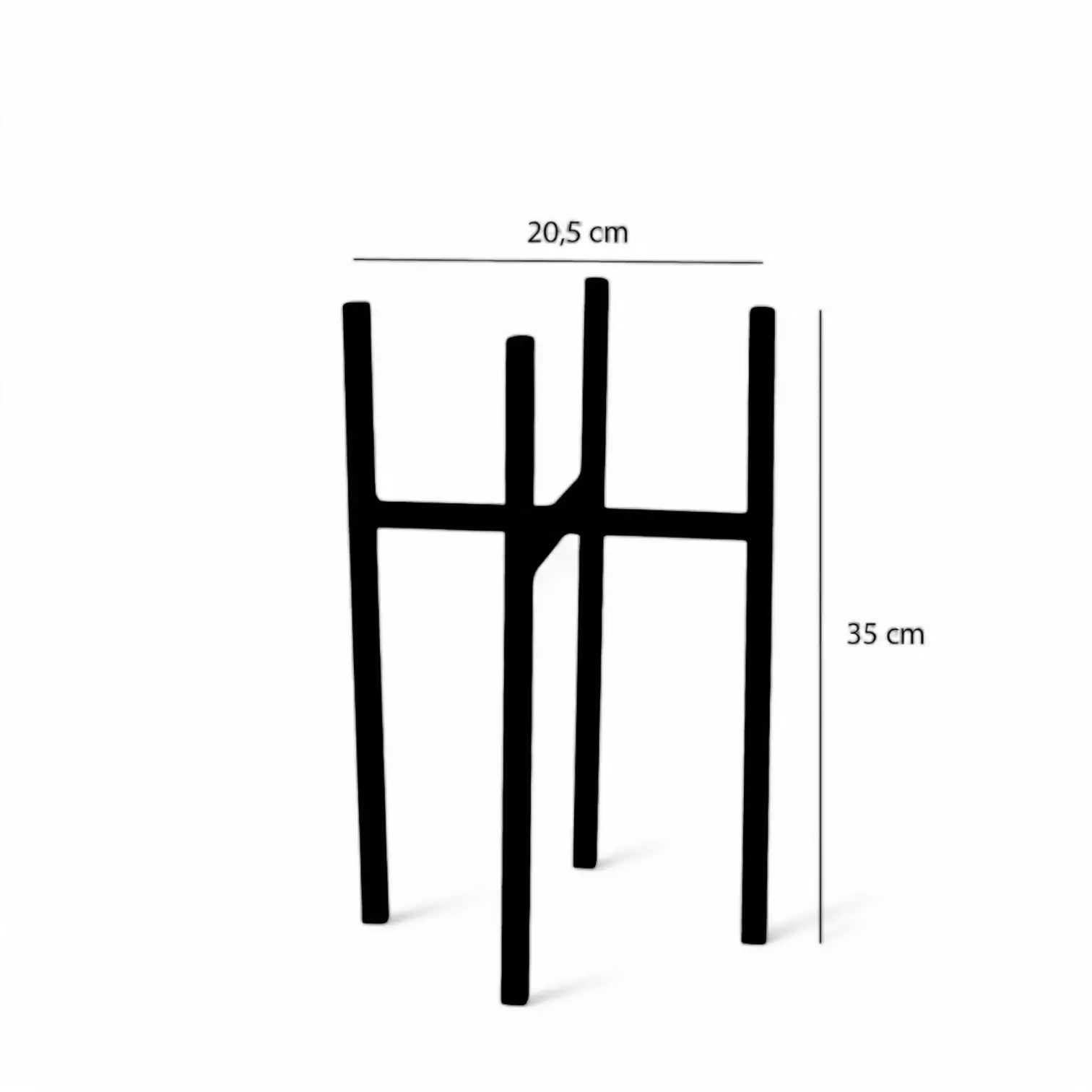 Plant stand 'Ascot' on white background.