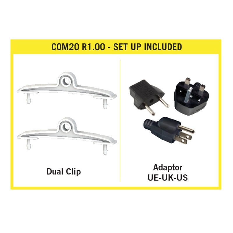 Adapter/ Netzteil Secret Jardin Cosmorrow vor weißem Hintergrund, Produktfoto 7.