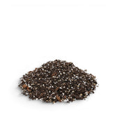 Heap of Syngonium potting mix on a white background