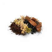 Terrarium potting mix on a white background